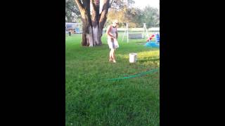 Redneck ALS Ice Bucket Challenge.