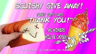 *Give away closed!* Kawaii Slow Rise Jenna Lyn Squishies - Rules in Description - Tubey Toys