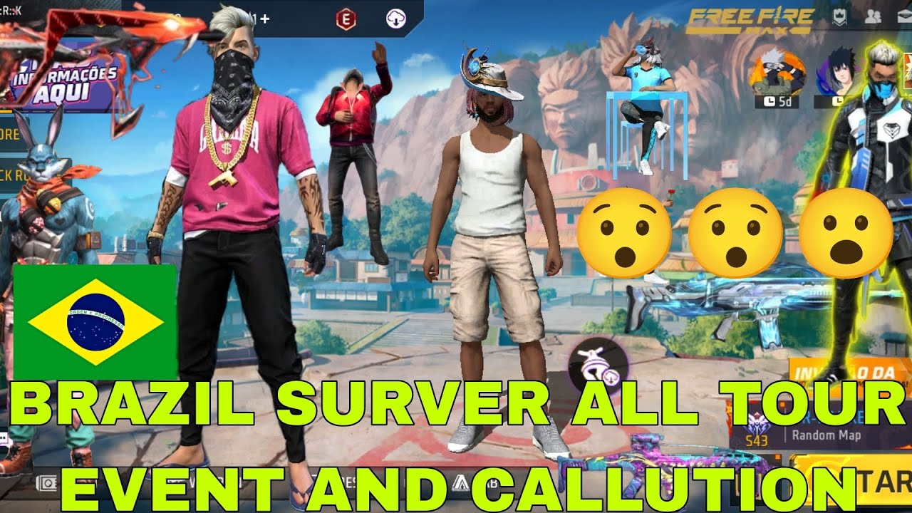 Free Fire Brazil Surver Tour Event Freefireclips Youtube