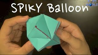 How to Make an Origami Spiky Balloon! - Rob's World