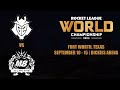 G2 Stride vs M8 Alpine | Swiss Stage Round 3 | Rocket League World Championship 2024