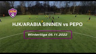 Winterliiga 2022-2023 - HJK/ARABIA SININEN vs PEPO