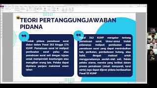 analisis Forensik Sidik Jari sebagai alat bukti dalam Pemalsuan Absensi