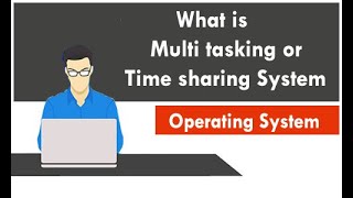What is multi-tasking or time sharing systems in Operating System