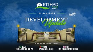 Development Update - Etihad Town Phase - I  January 3, 2025