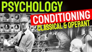 Psychology of Learning Concepts - Classical Conditioning & Operant Conditioning