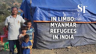 Myanmar refugees in India's Mizoram