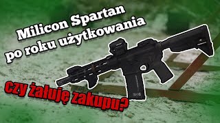 Milicon Spartan po roku użytkowania #ar15 #karabinek #strzelectwo #sport #3gun #mw2 #irl #pierwszyar