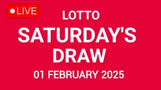 The National Lottery Lotto Draw Live results from Saturday 01 February 2025 | tonight's lotto