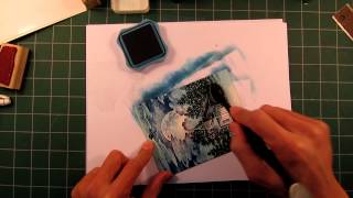 Stampscapes 101: Video 31A.  The Moon and the Chapel.  Part 1 of 2.