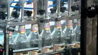 Automatic liquor filling machine with 10 nozzles,máquina de llenado de licor