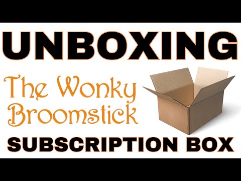Wonky Broomstick Unboxing & Review – March 2024 – Subscription Box #unboxing #unboxingvideo