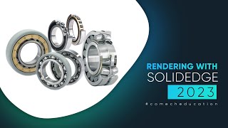 Basic Rendering With Solidedge | Solid Edge Rendering | Keyshot Rendering | Keyshot Tutorial