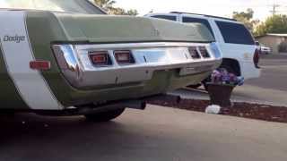 1973 dodge dart swinger thrush welded mufflers 318