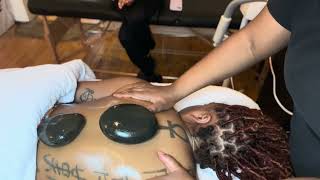 Ultimate Relaxation: Experience the Bliss of a Back Stone Massage Facial Treatment