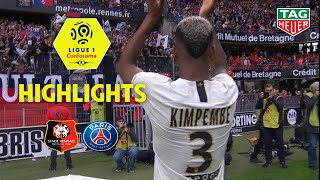 Stade Rennais FC - Paris Saint-Germain ( 1-3 ) - Highlights - (SRFC - PARIS) / 2018-19