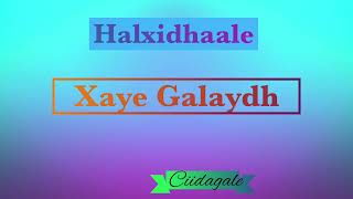 Xaye Galaydh - Halxidhaale (Gabay)