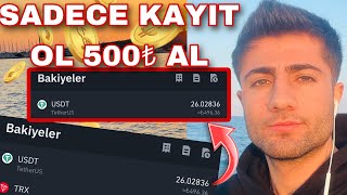 Sadece Kayıt Ol 500 tl aldım ÖDEME KANITLI İnternetten Para Kazanma 2024