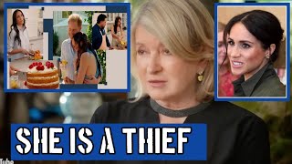 DID U SEE THAT! Martha Stewart ROAST Meghan for Allegedly stealing Recipes for Netflix cooking show