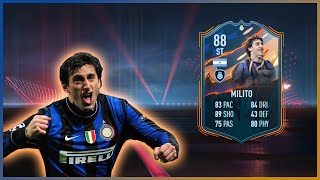 FIFA 23 HERO MILITO PLAYER REVIEW | 88 MILITO PLAYER REVIEW