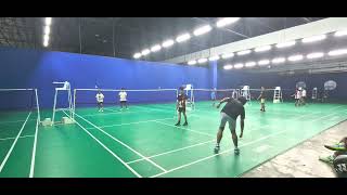 Racket Raiders Wednesday Badminton Queuing  12-24-24 (Matt \u0026 LG vs Wilmer \u0026 Arki)