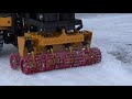 trackless vehicles best winter attachments