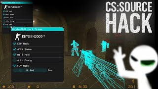 CS:Source hack ESP | WallHack - Tutorial de uso.
