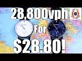 World's Cheapest 4Hz Watch! $28 Starking!