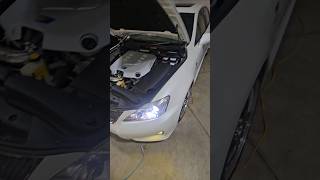 JDM LEXUS ISF - New Battery ! Found a compatible! #cars #battery #automobile #jdm #shorts ##youtube