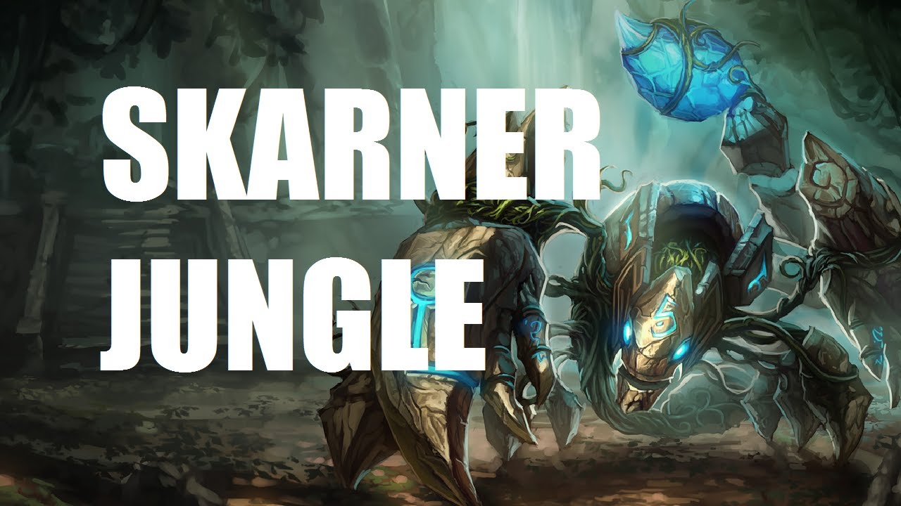 League Of Legends - Skarner Jungle - Full Game Commentary - YouTube