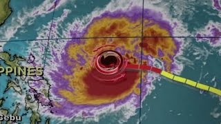 Historic typhoon hits Philippines