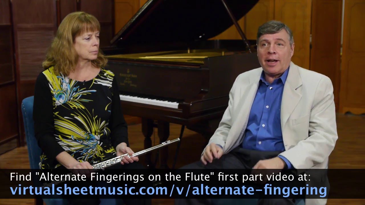 Flute Lesson - Alternate Fingerings On The Flute, Part 2 - YouTube