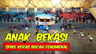 Spike heboh Bocah SMP ! MIRIP PEMAEN PRO NEW ANTARTIKA vs BIRESSTAR SET 2 KEJURKAB BEKASI