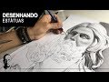 Vídeo Aula Desenho Realista - Desenhando Estátua || Charles Laveso