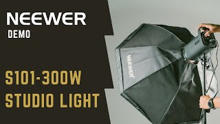 Neewer Demo | S101-300W Professional Studio Monolight Strobe Flash Light