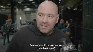 UFC Phoenix: Dana White - 'Houve bons nocautes e finalizações'