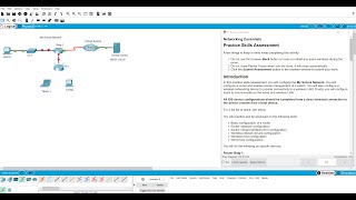 Networking Essentials Practice Skills Assessment PT Type 3 Cisco (Type 3 of 3 Type C)