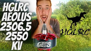 HGLRC 2306.5 2550 kv Aeolus motor review