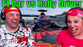 First Time Seeing F1 Car vs Rally Driver | How fast can you go in ONLY 10 laps?