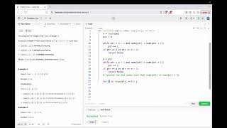 leetcode 3637 Trionic Array I | linear scan