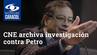 CNE archiva investigación contra Petro por video donde aparece recibiendo fajos de billetes
