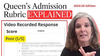 Queen’s Admissions Rubric EXPLAINED: Cracking the Queen’s Supplemental Application