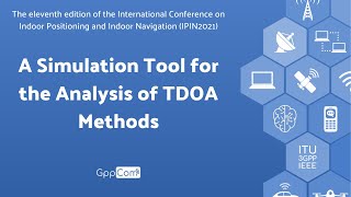 A Simulation Tool for the Analysis of TDOA Methods - André Diniz - UFRN