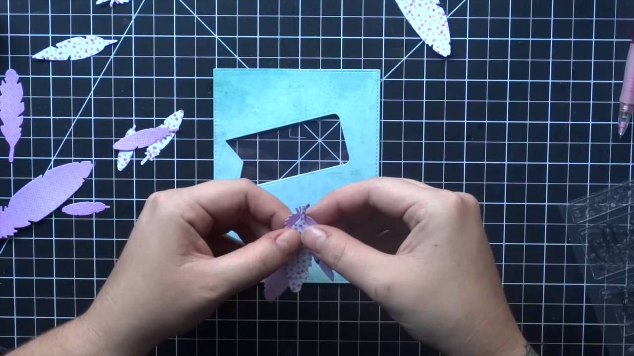 Tutorial Shaker Card Youtube