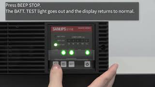 SANUPS E11B - Battery Test