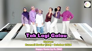 Tak Lagi Galau Line Dance  |  Beginner | Happy Moms by FL (INA)