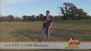 Estimating forage with the Oklahoman grazing stick