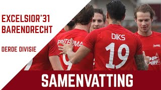 Samenvatting Excelsior'31 - Barendrecht