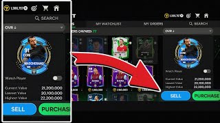 How to sell players who can't be sold on FC Mobile 24
