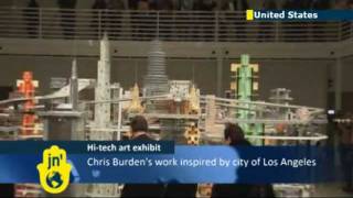 Giant moving artwork of future city: Chris Burden shows Metropolis II at Los Angeles Museum of Art